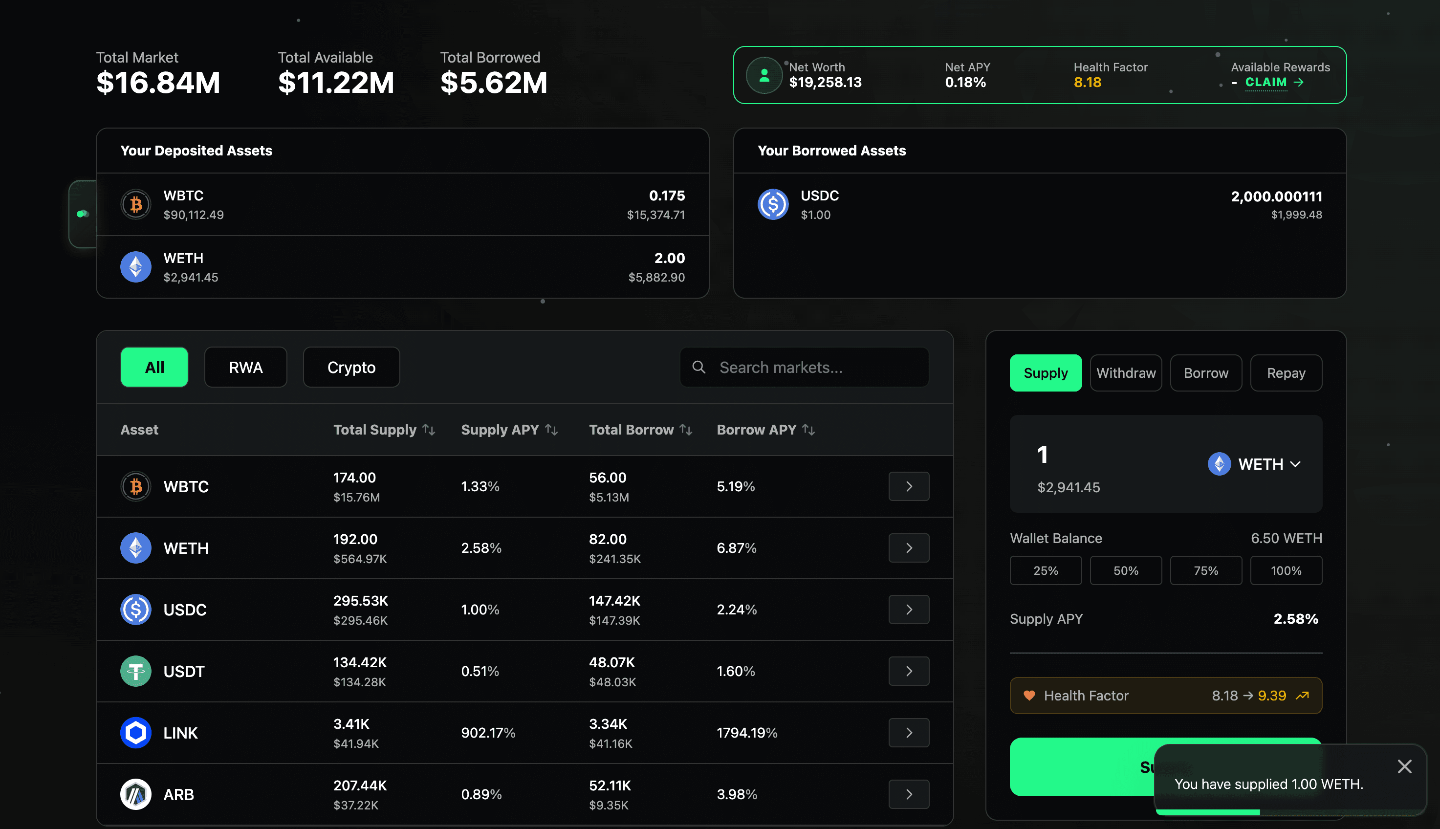 Transaction Confirmation and Success